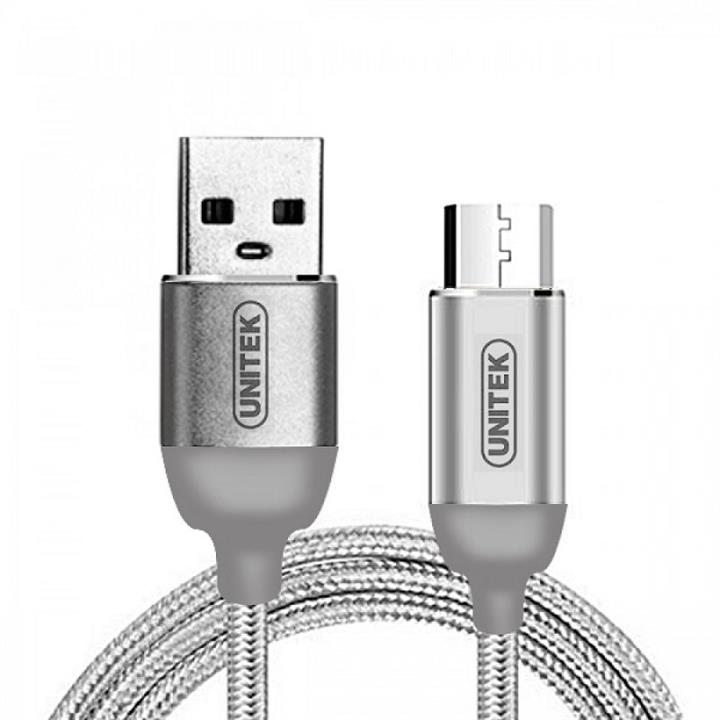 کابل تبدیل USB به microUSB یونیتک مدل Y-C4026ASL طول 1 متر Unitek Y-C4026ASL USB To microUSB Cable 1m